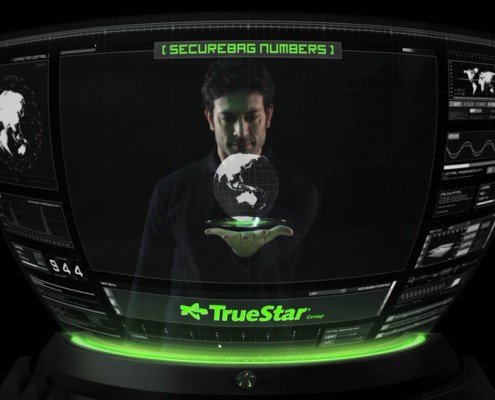 video grafica animata vfx I Truestar - Securebag | video istituzionale