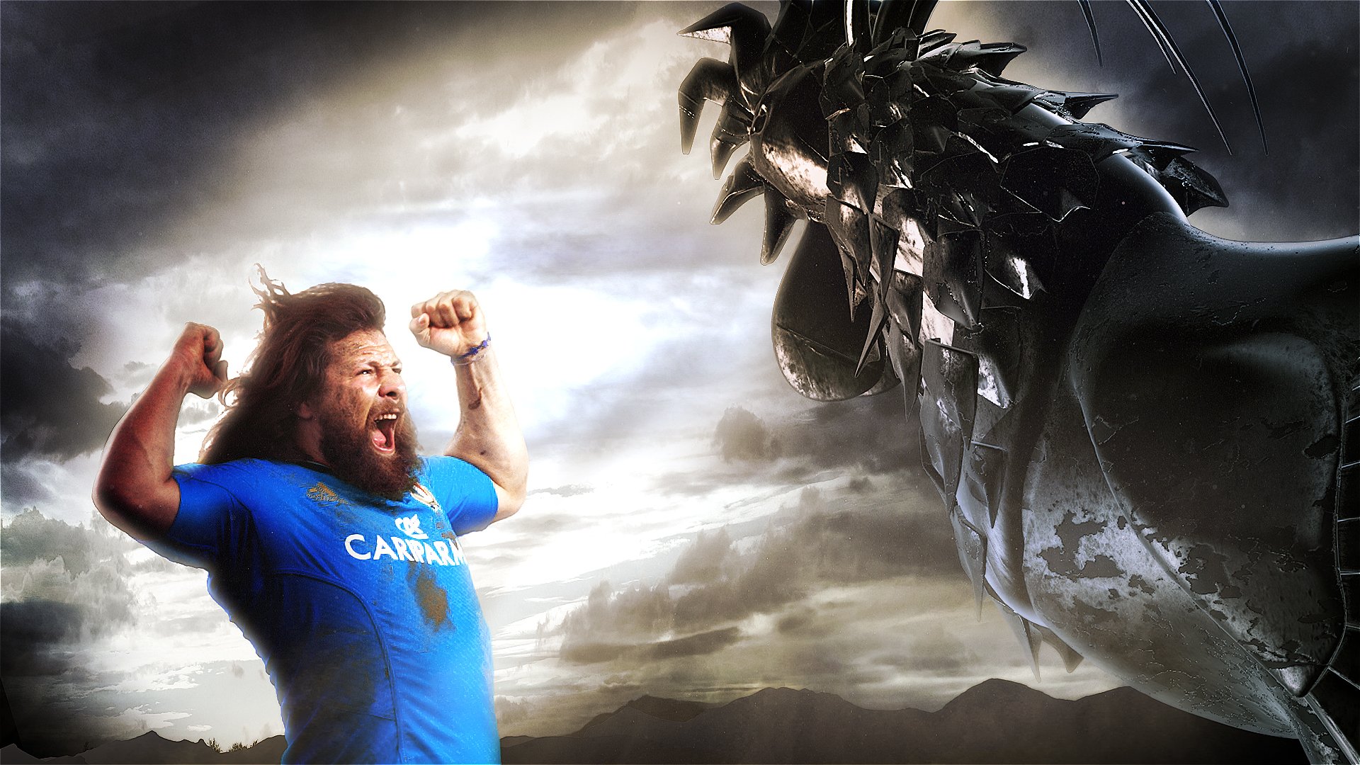 sviluppo look compositing animazione SKY Italia - Rugby World Cup | promo TV