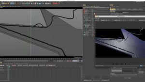 viewport 3D di cinema 4D