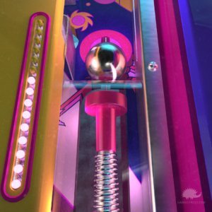 3D animated pinball