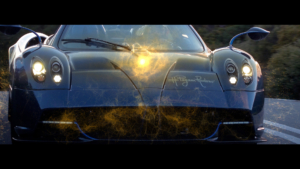 L'uso di visual effects in un progetto di automotive rende l'animazione ottimale.