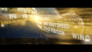 visual effects example for an automotive promotional video.