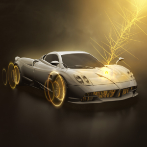 motion design e visula effects per un progetto di automotive.