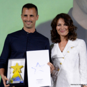 gabriele ricci riceve il premio mediastar