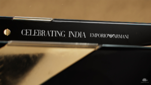 celebrating india Diwali Emporio Armani