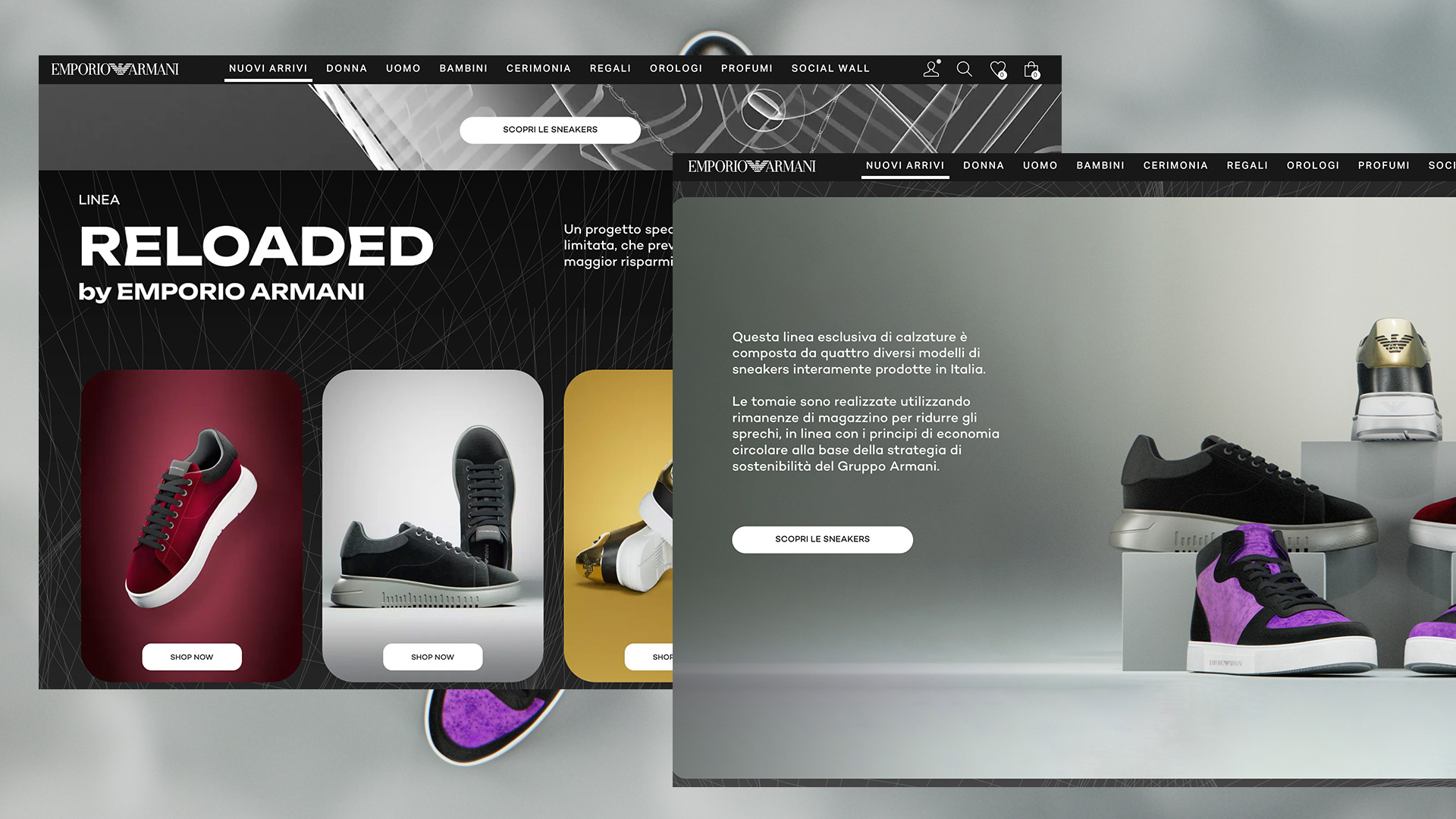 3d advertising per il web commerce